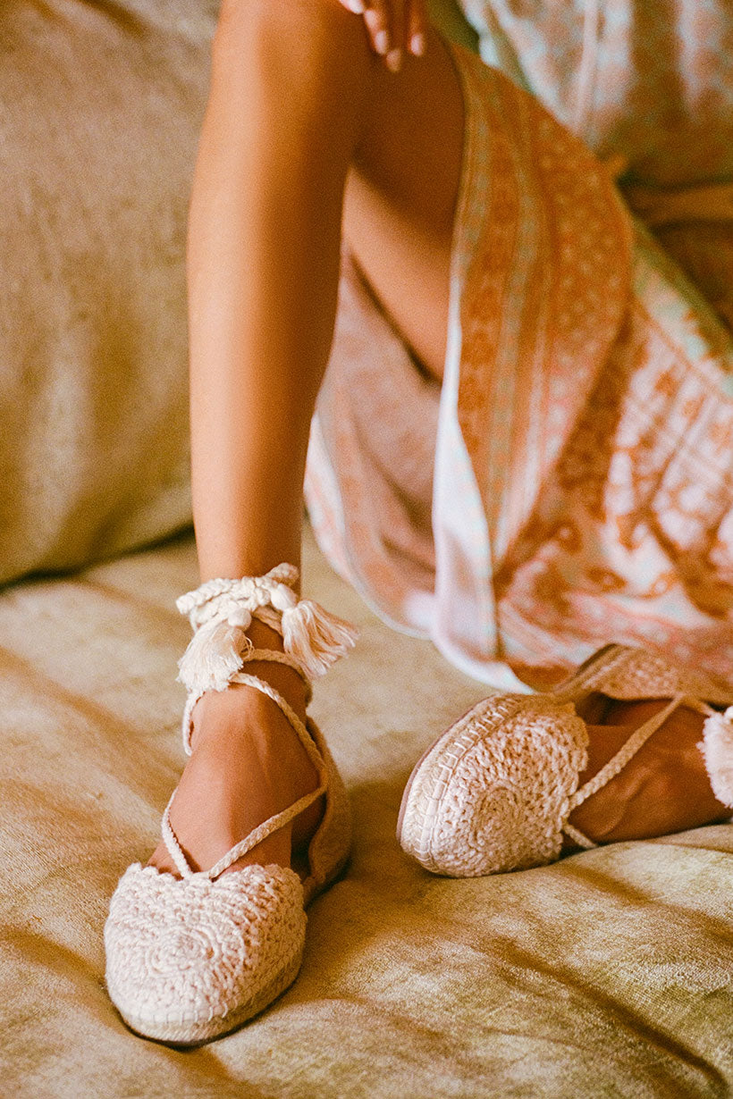 Sweet Nothings Crochet Flats